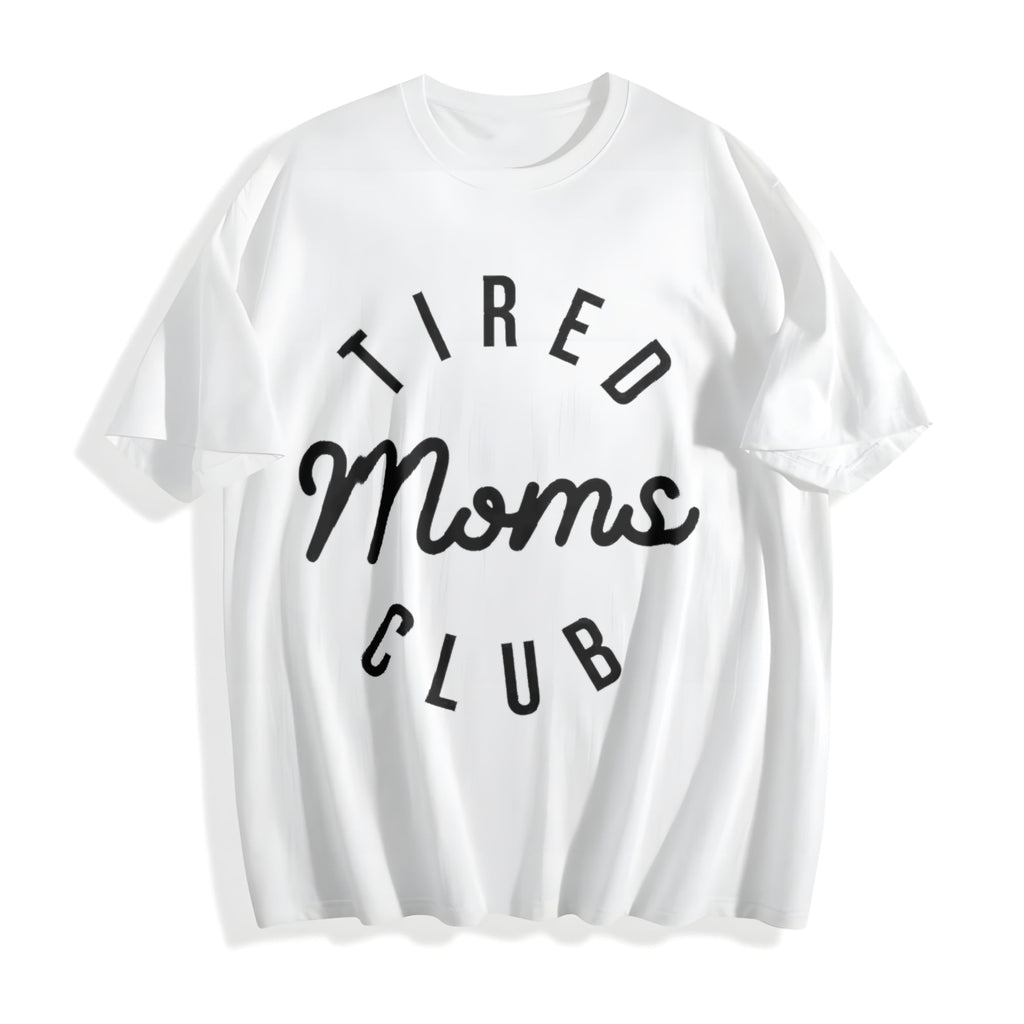 Tired Moms Club Cotton T-Shirt product image 2