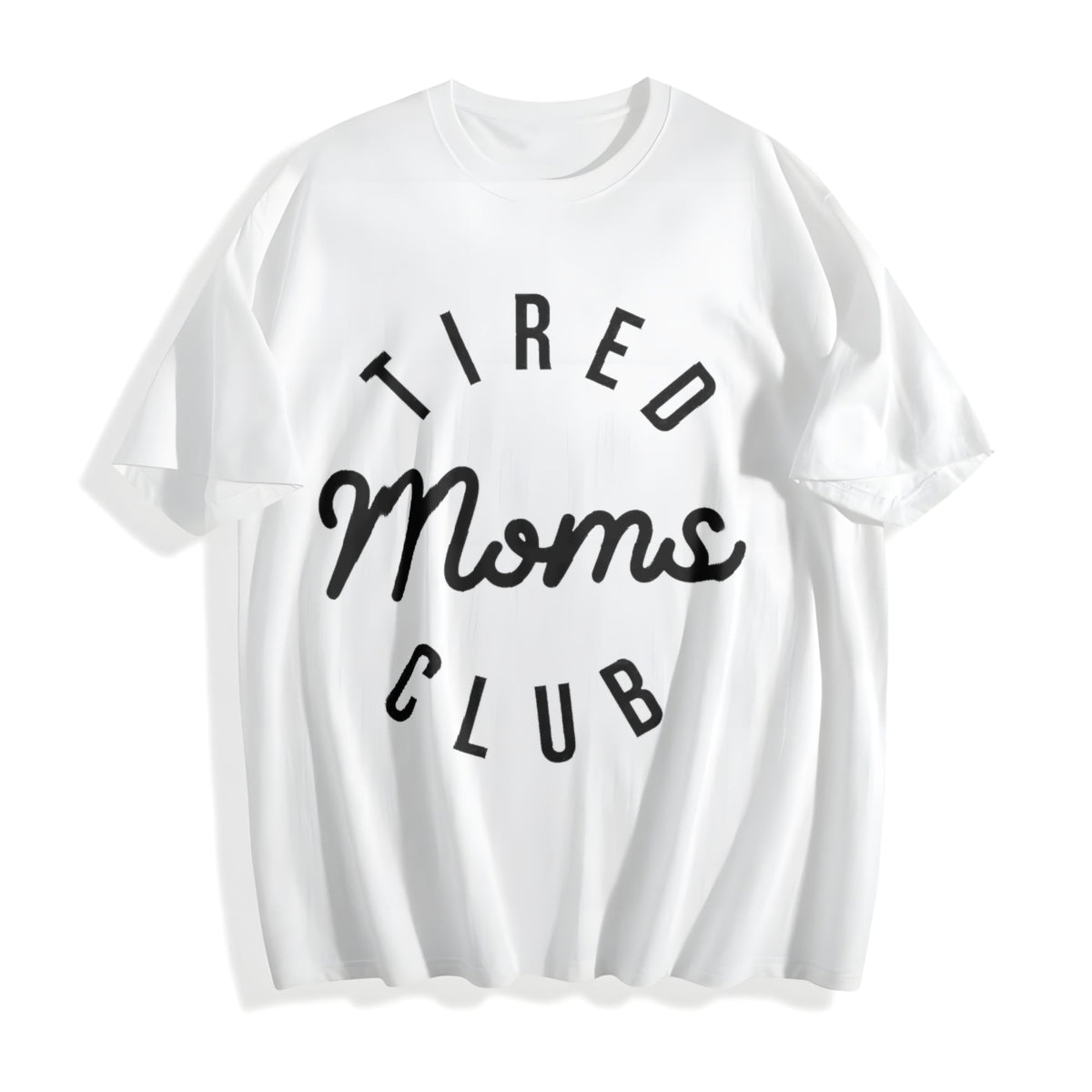 Tired Moms Club Cotton T-Shirt product image 2