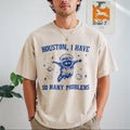 Houston I Have So Many Problems Raccoon Vintage Washed product image 1