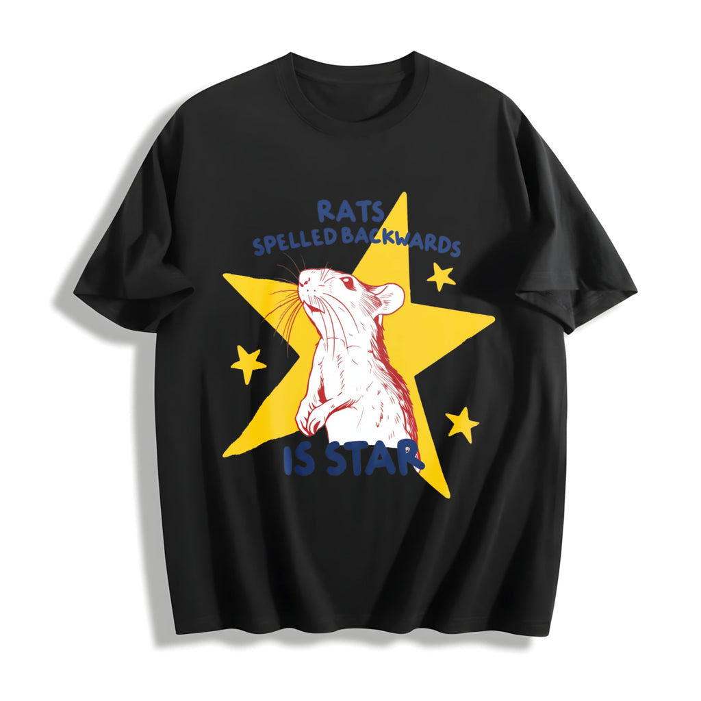 Funny Rat Pun - Meme Cotton T-Shirt product image 1