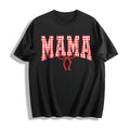 Mama Gingham Bow Cotton T-Shirt product image 1