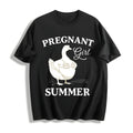 Pregnant Girl Summer Bikini Goose Parody Funny Meme Boxy product image 1