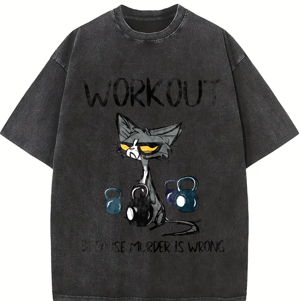 Summer - Animal Workout Fitness Suspended Pot Cat Vintage product image 2