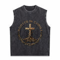 Rooted In Christ Men's Washed Tank Top