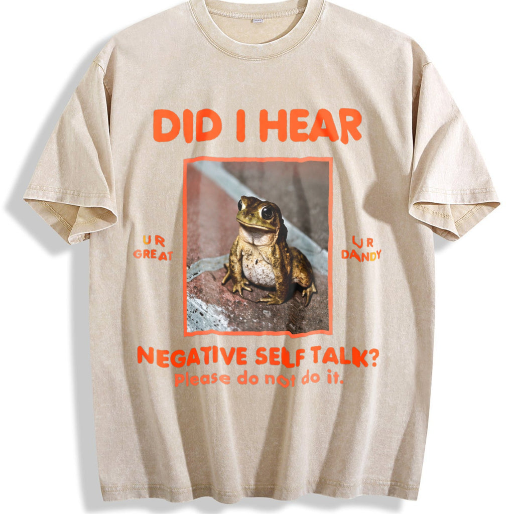 I Hear The Frogs Sing Vintage Washed T-Shirt product image 1