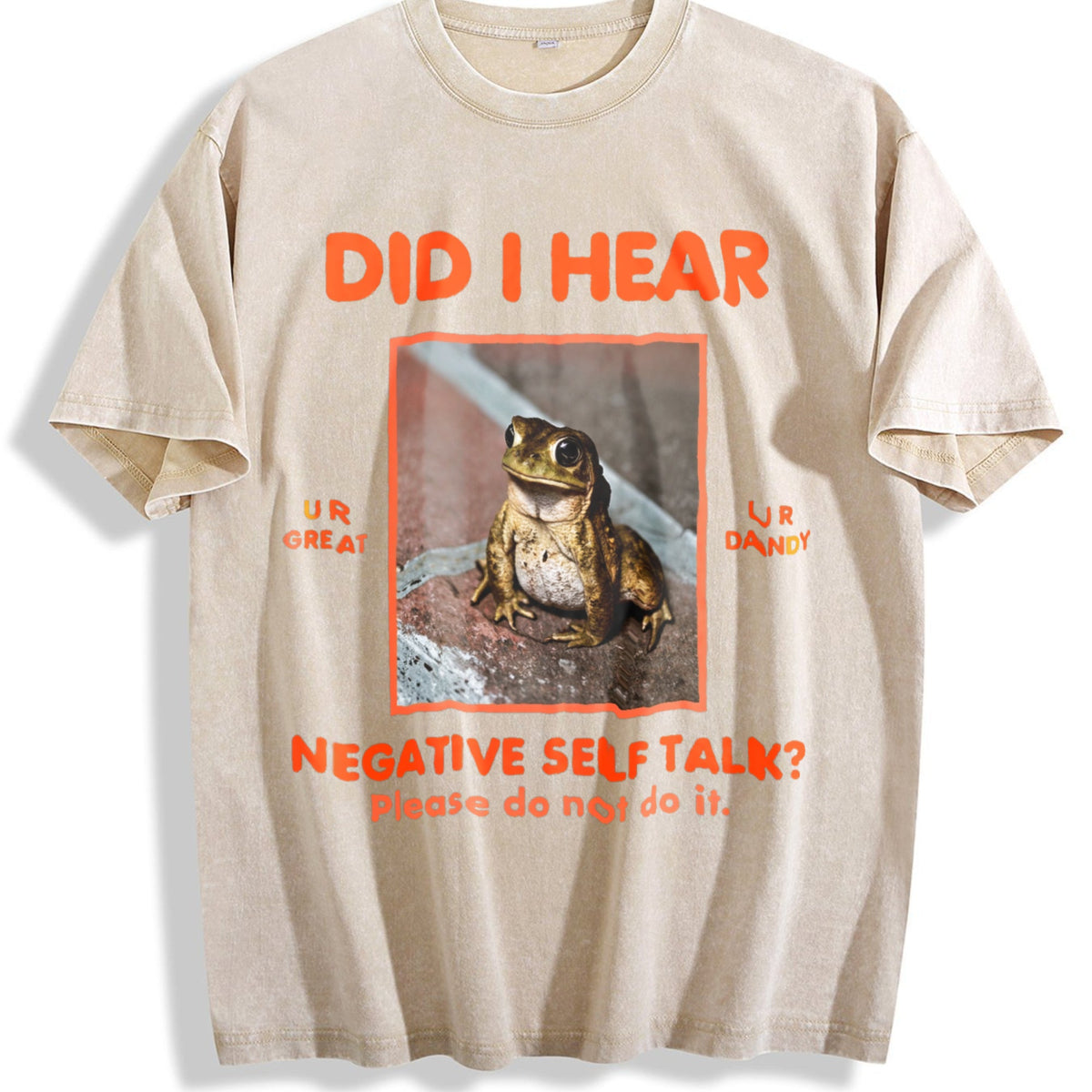 I Hear The Frogs Sing Vintage Washed T-Shirt product image 1