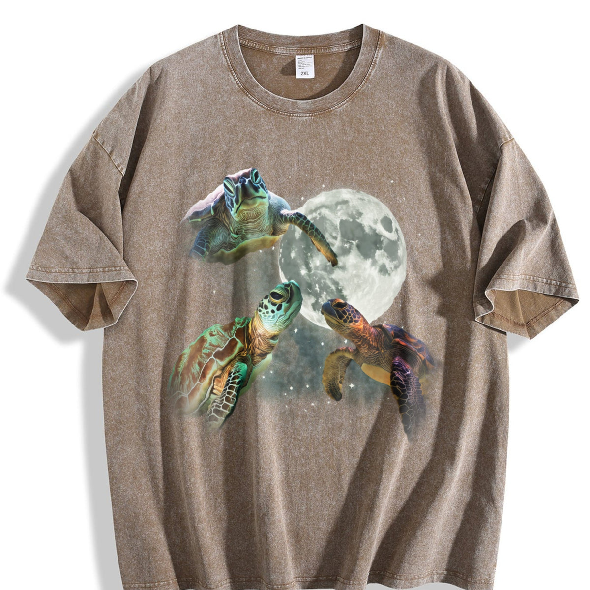 Three Turtles 90s Vintage Washed T-Shirt product image 3