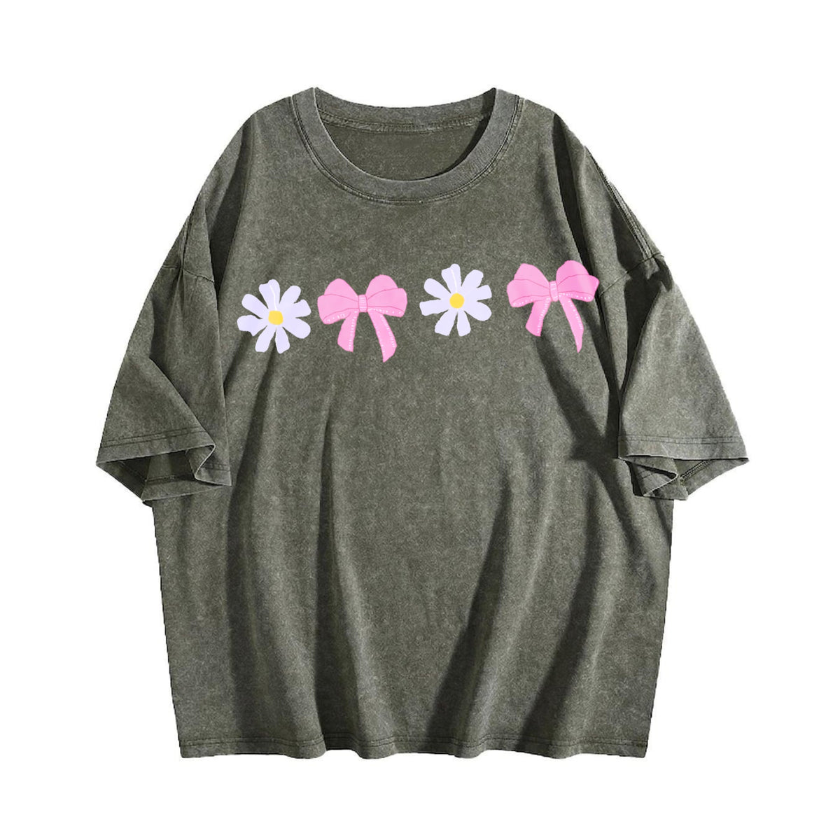Daisy Bow Vintage Washed T-Shirt product image 4