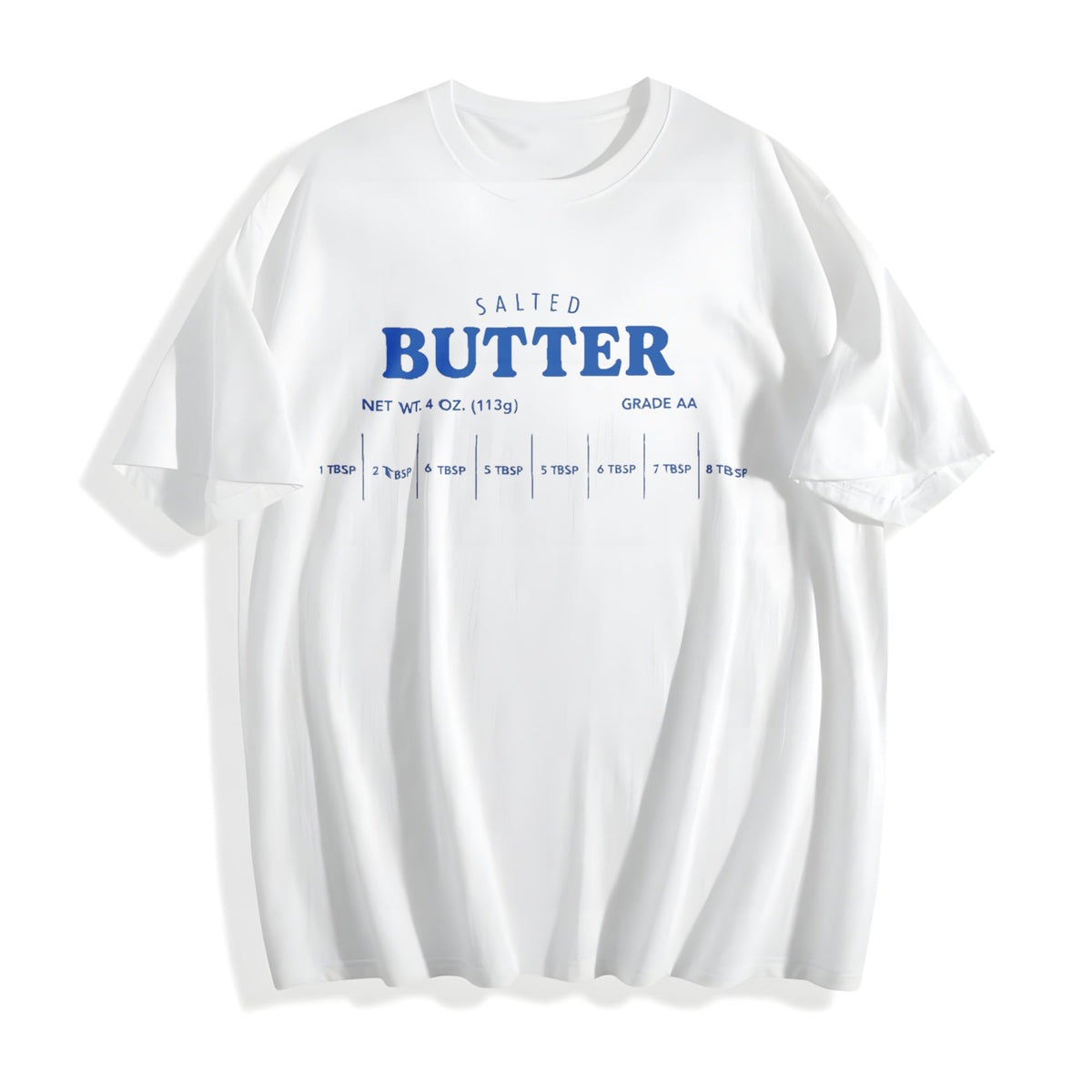 Salted Butter Funny Cotton T-Shirt product image 2