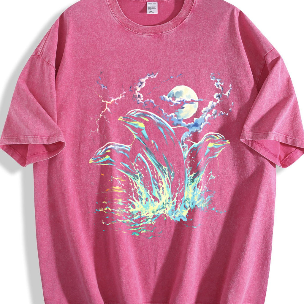 Dolphin Midnight 90s Vintage Washed T-Shirt product image 7