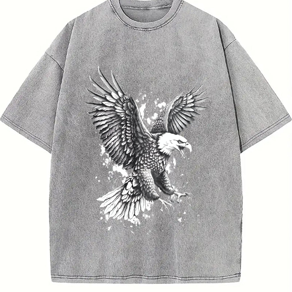 Bald Eagle 90s Vintage Washed T-Shirt product image 5