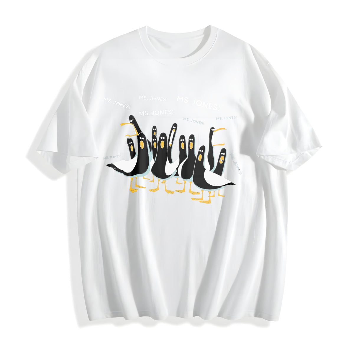 Seagull Teacher Cotton T-Shirt product image 2