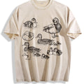 Duck 90s Tattoo Vintage Washed T-Shirt product image 1