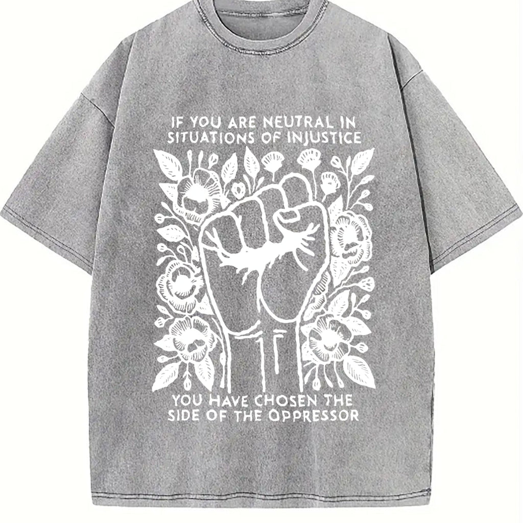 Feminist Rights Summer Vintage Washed T-Shirt product image 5