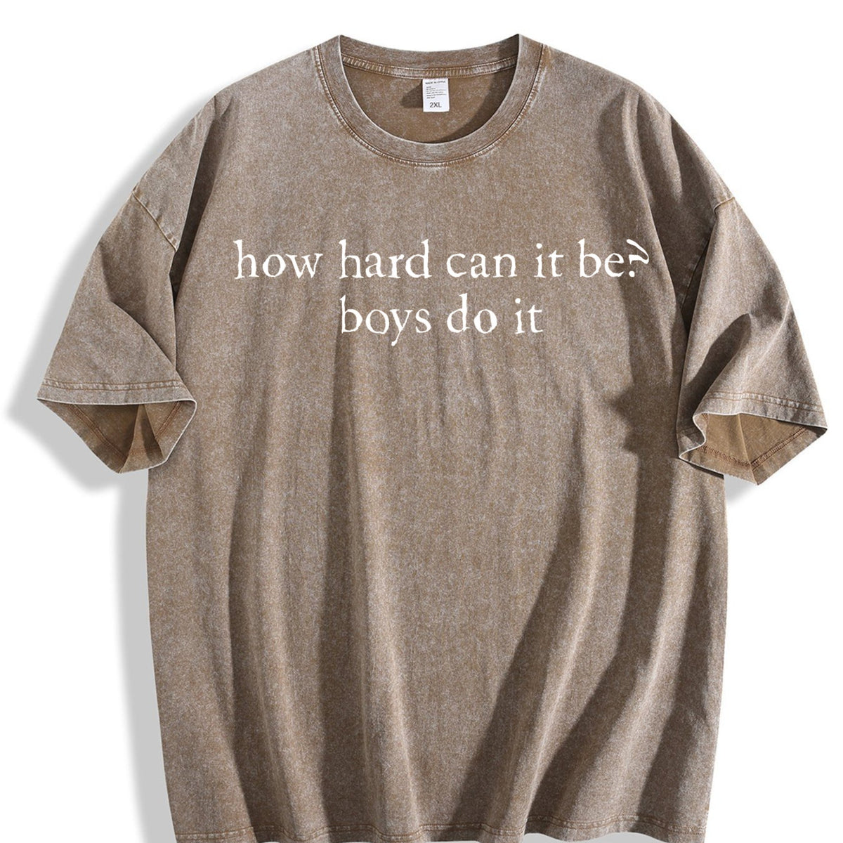 How Hard Can It Be Boys Do It Vintage Washed T-Shirt product image 3
