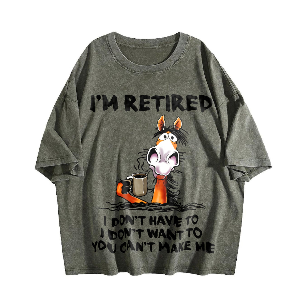 Ladies' Summer With Cartoon Coffee Donkey Retired Vintage product image 4