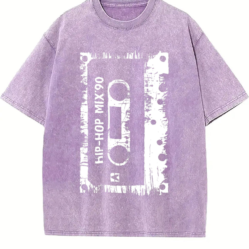 Hip-hop Cassette With Mix 90 Tape - For 90s Vintage Washed product image 6