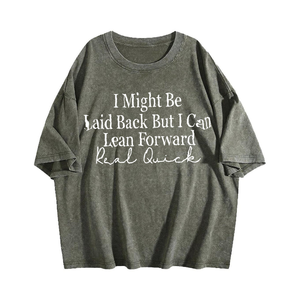 Bold Cursive Of White Text On The Front: I Might Vintage product image 4