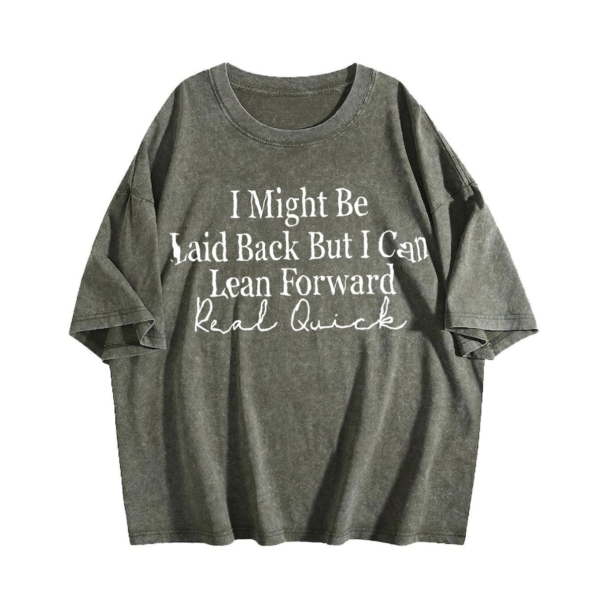 Bold Cursive Of White Text On The Front: I Might Vintage product image 4