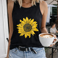 Bright Yellow Sunflower Women's Tank Top
