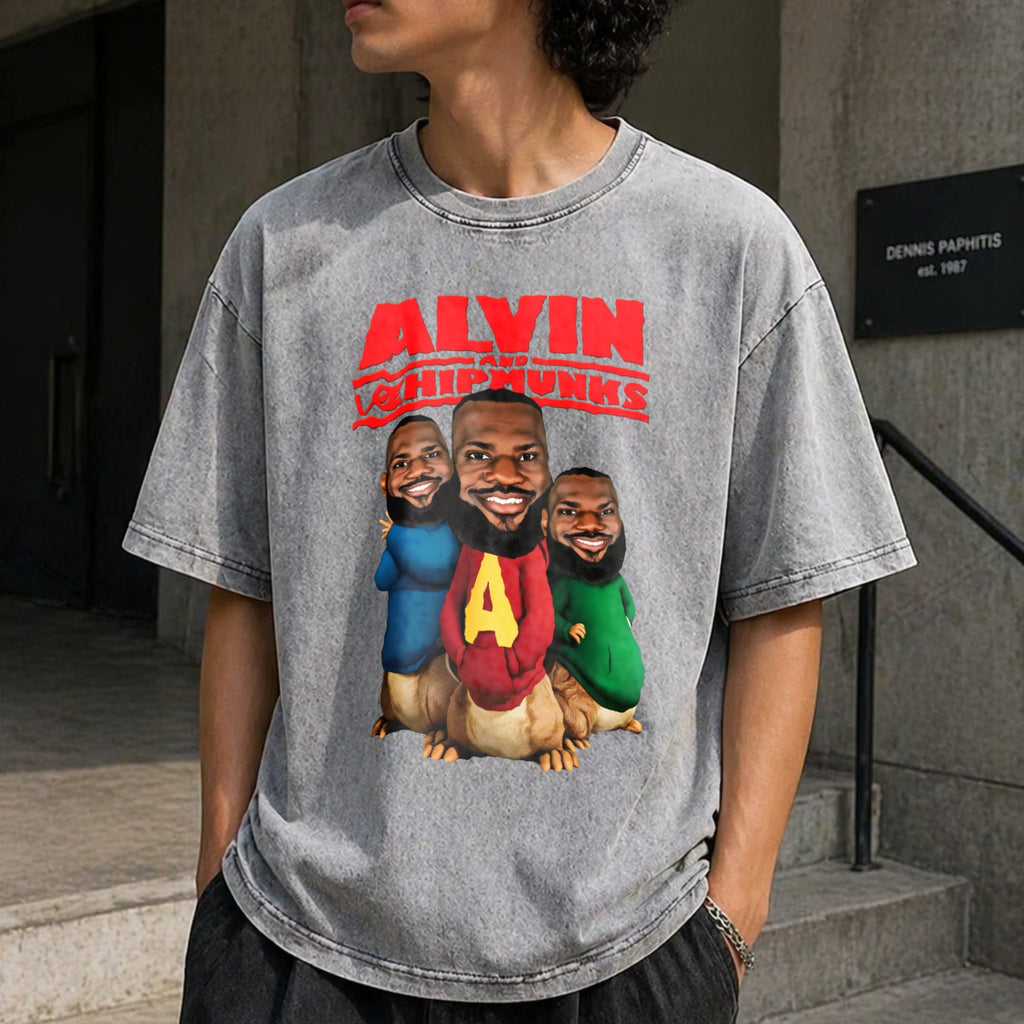 Lebron James Alvin And Chipmunks Bk-130 Vintage Washed product image 5