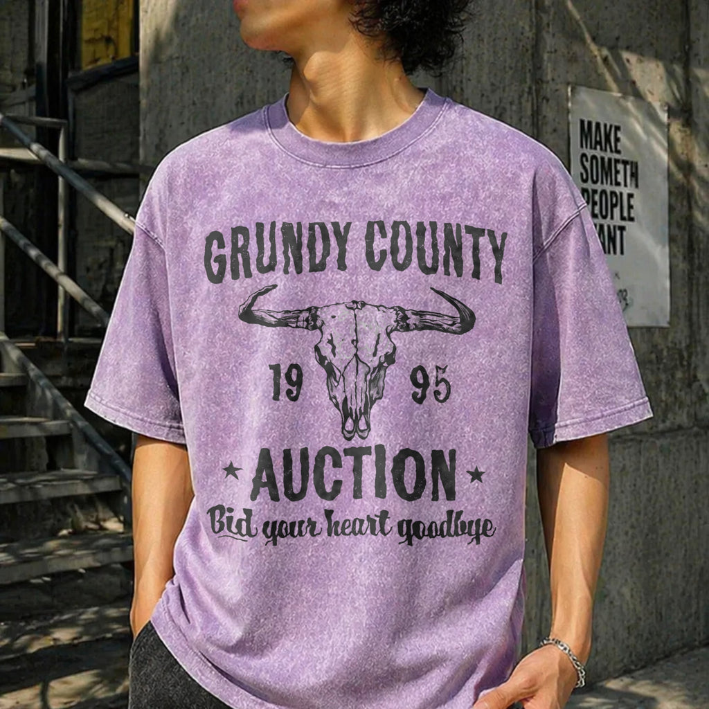 Grundy County Auction Inspired Concert Vintage Washed product image 6