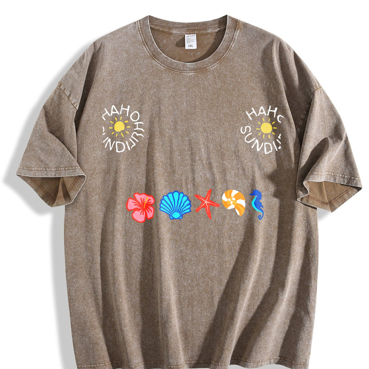 Coastal Icons Vintage Washed T-Shirt product image 3