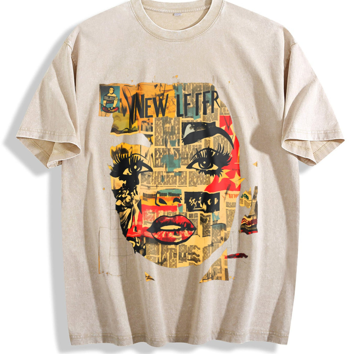 Made From And Skin-friendly Vintage Washed T-Shirt product image 1