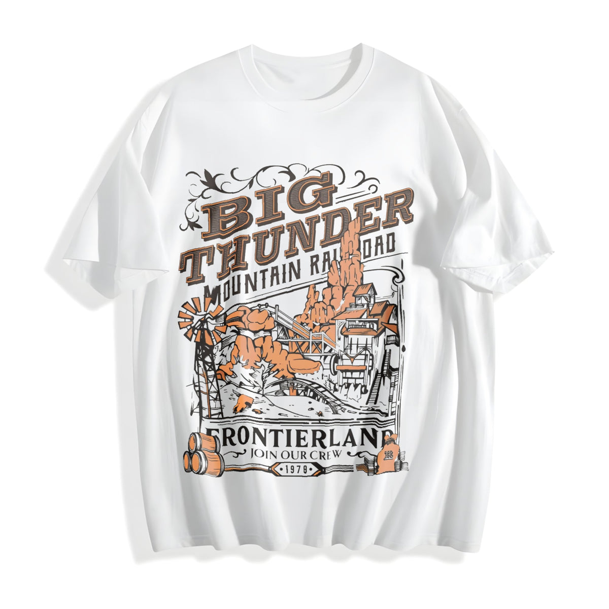 Big Thunder Mountain Railroad Cotton T-Shirt product image 2