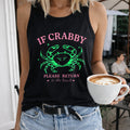 If Crabby Please Return to the Beach Women's Tank Top