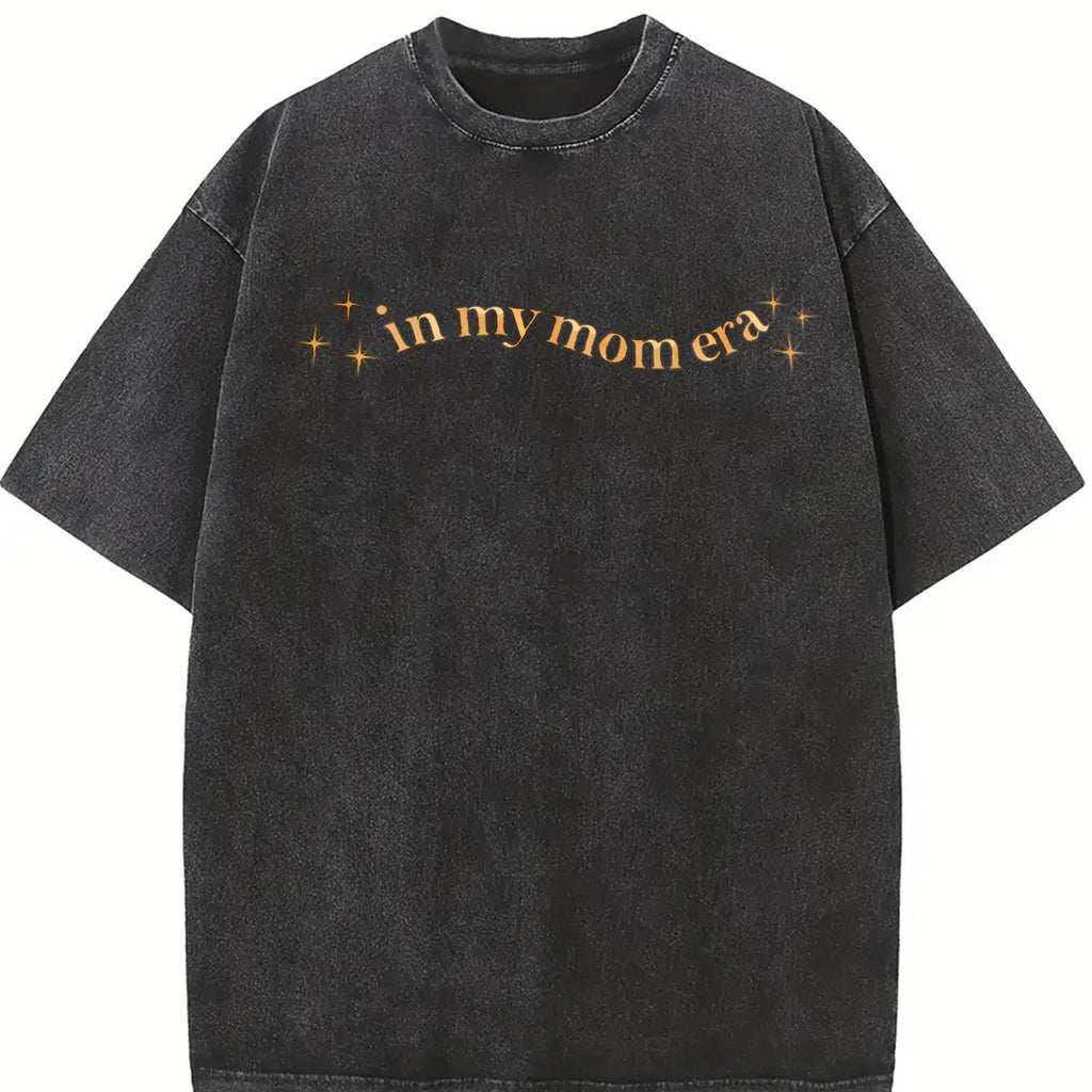 In My Mom Era Vintage Washed T-Shirt product image 2