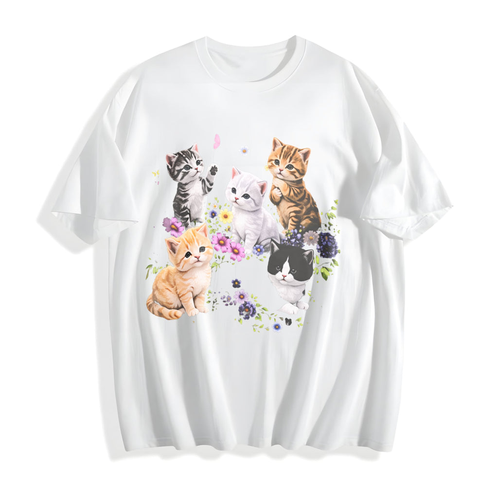 Cute Kitten Cotton T-Shirt product image 2