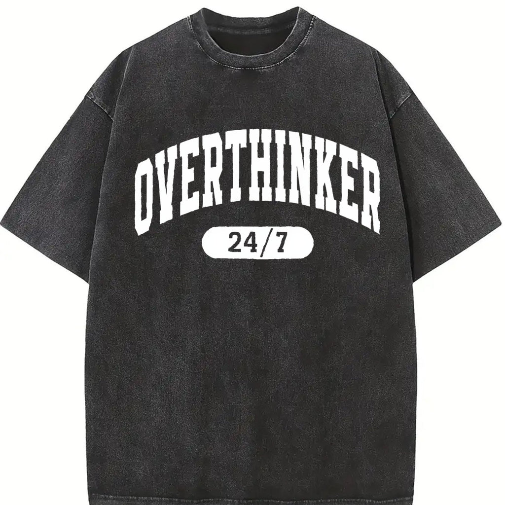Overthinker Vintage Washed T-Shirt product image 2