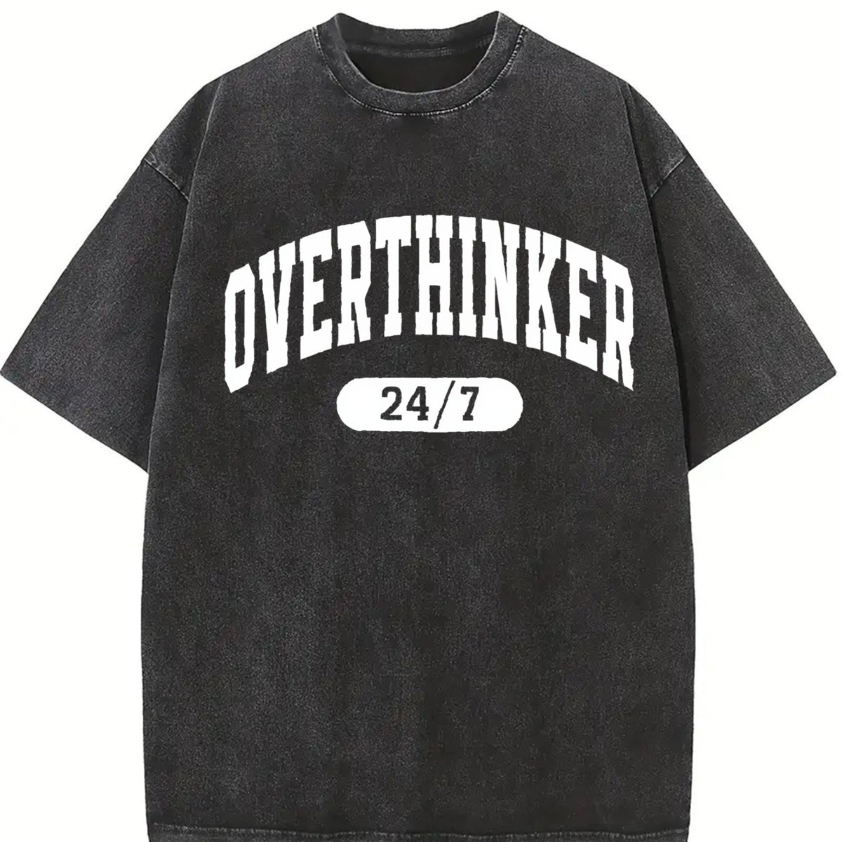 Overthinker Vintage Washed T-Shirt product image 2