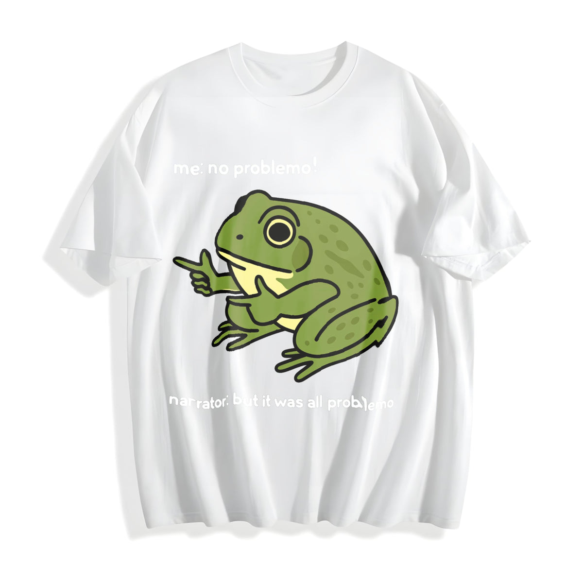 Funny Frog Me No Problemo Narrator: But It Was All Cotton product image 2