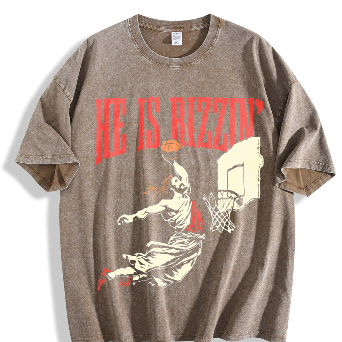 Hip-hop Vintage Washed T-Shirt product image 3