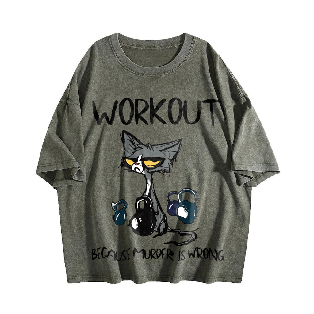 Summer - Animal Workout Fitness Suspended Pot Cat Vintage product image 4