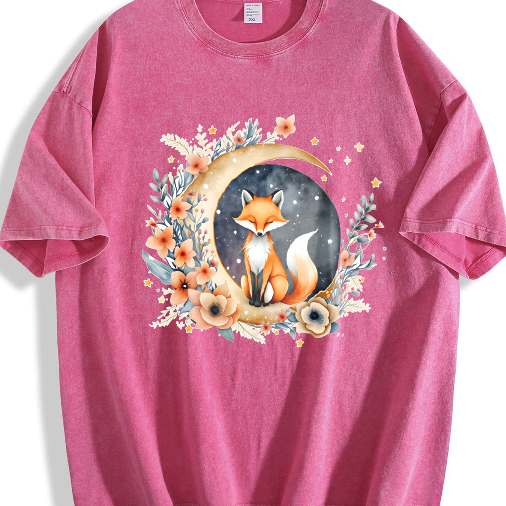 Bohemian - Botanical Floral Vintage Washed T-Shirt product image 7
