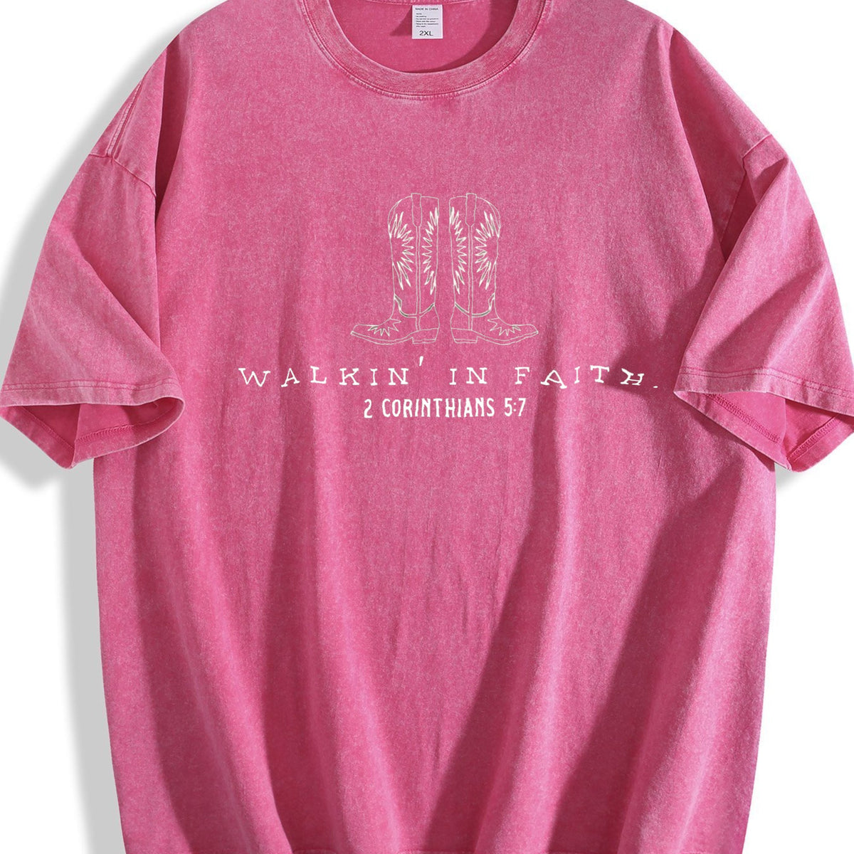 Christian Western Vintage Washed T-Shirt product image 5