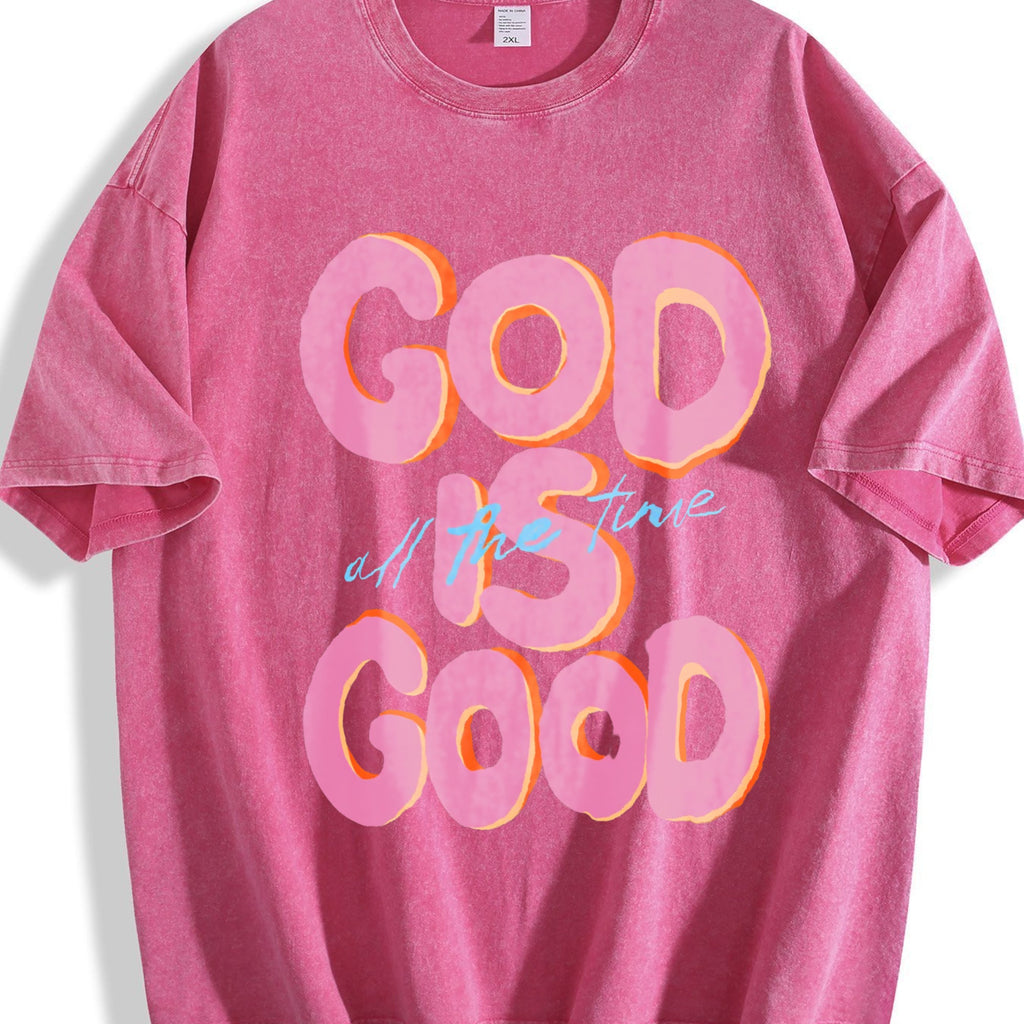 God Is Good Vintage Washed T-Shirt product image 5