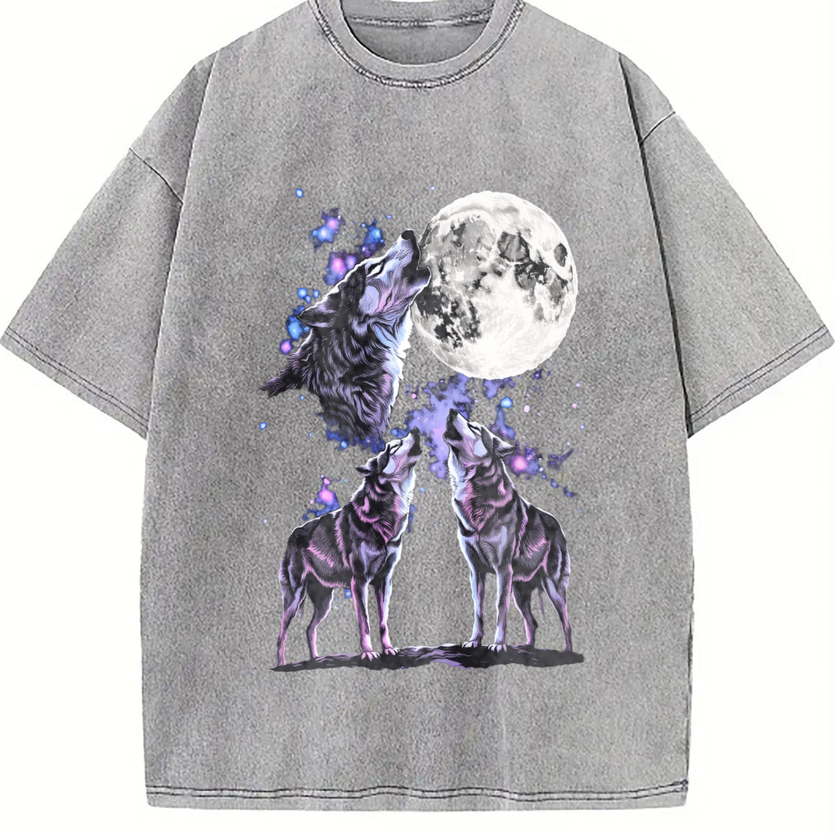 Three Wolf Vintage Washed T-Shirt product image 5
