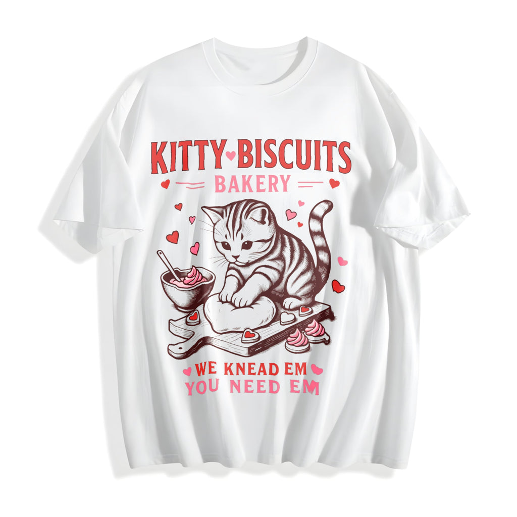 Valentines Cat Kitty Biscuits Bakery Funny Vday Lover Cute product image 2