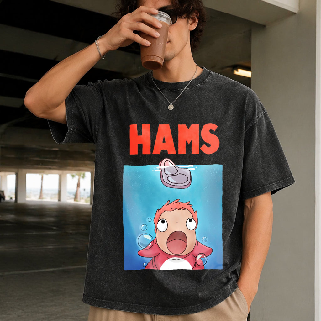 Studio Ghibli Vintage Washed T-Shirt product image 2
