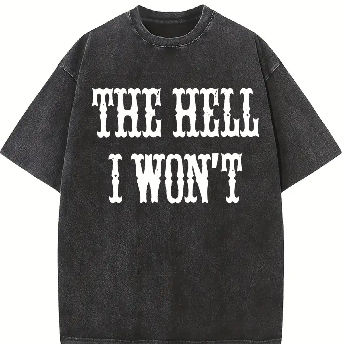 Hell I Won't Quotes Country Girl Nashville Cowgirl Vintage product image 2