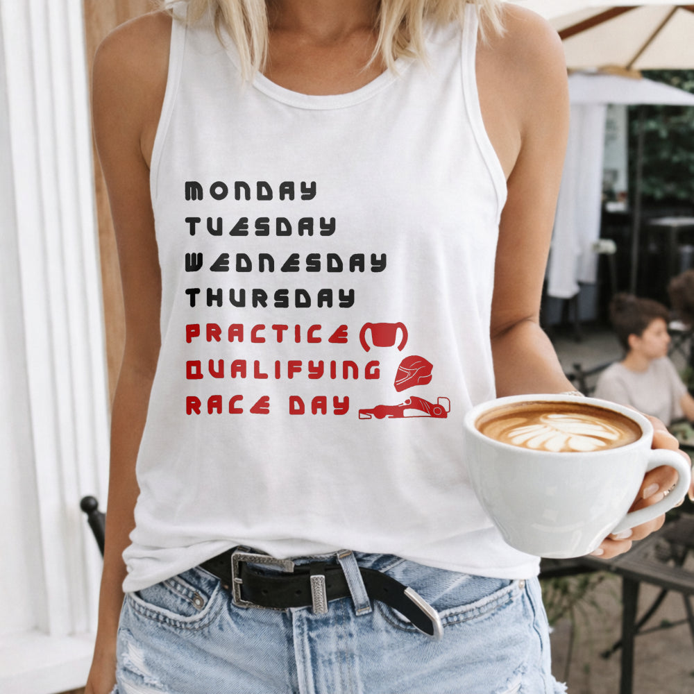 Monday Letters & Racing Women's Tank Top