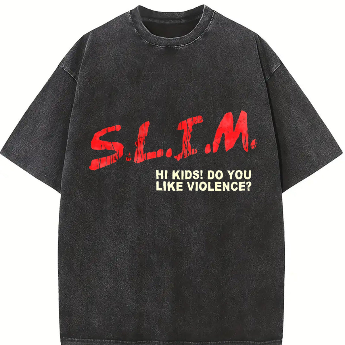 Short-sleeved Vintage Washed T-Shirt product image 2
