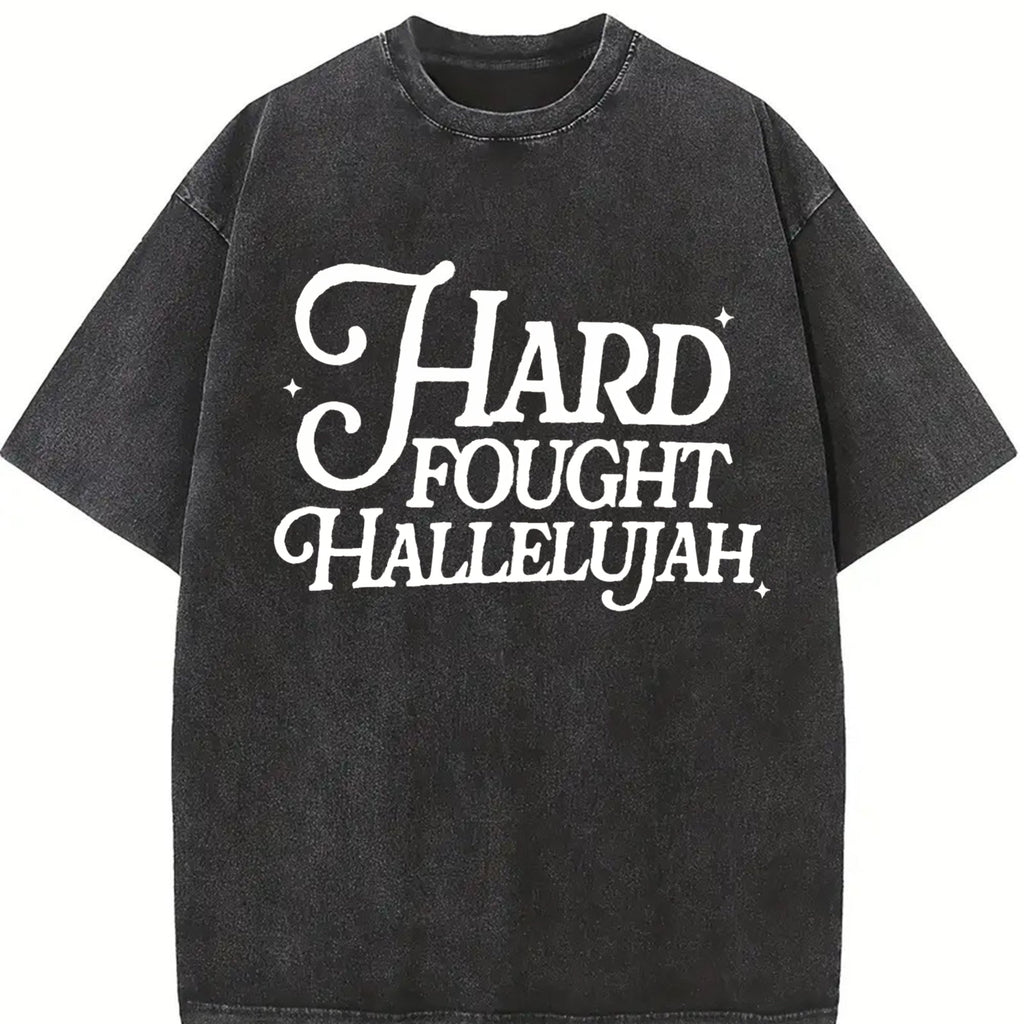 Hard Fought Hallelujah Vintage Washed T-Shirt product image 2