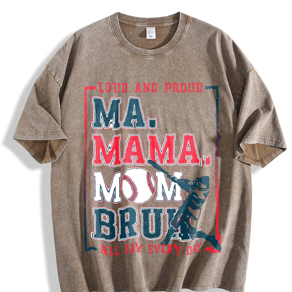 90s Mama Mommom Bru And Bat Vintage Washed T-Shirt product image 3