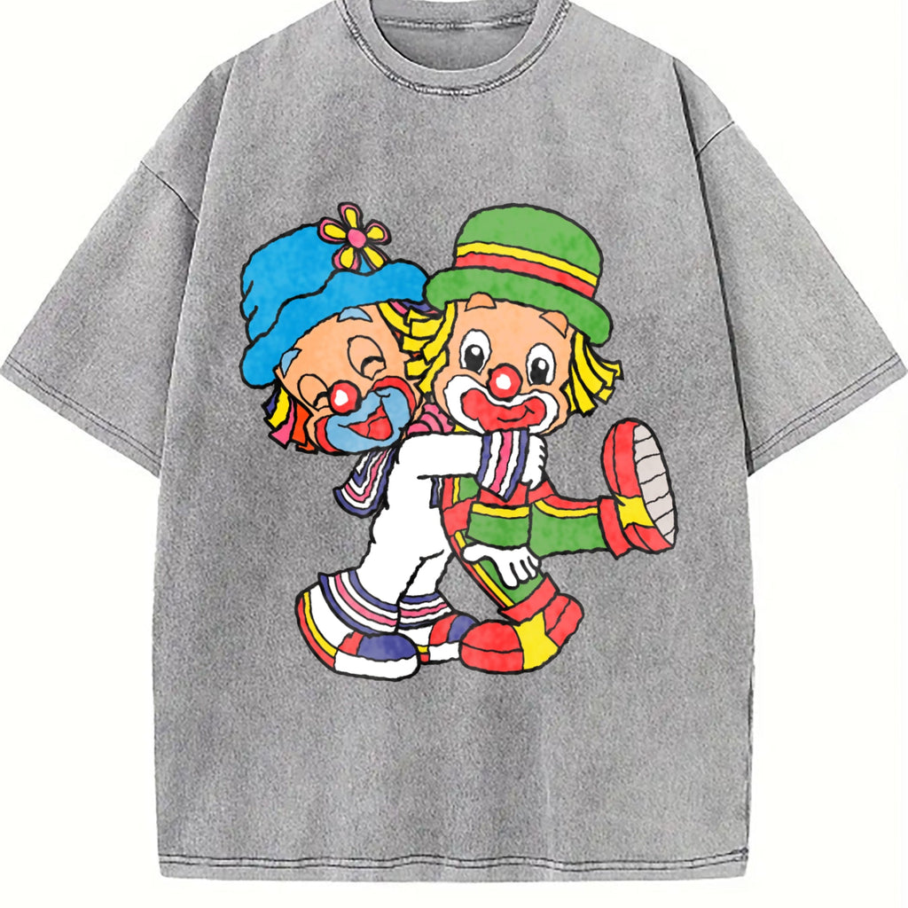 Clown Vintage Washed T-Shirt product image 5