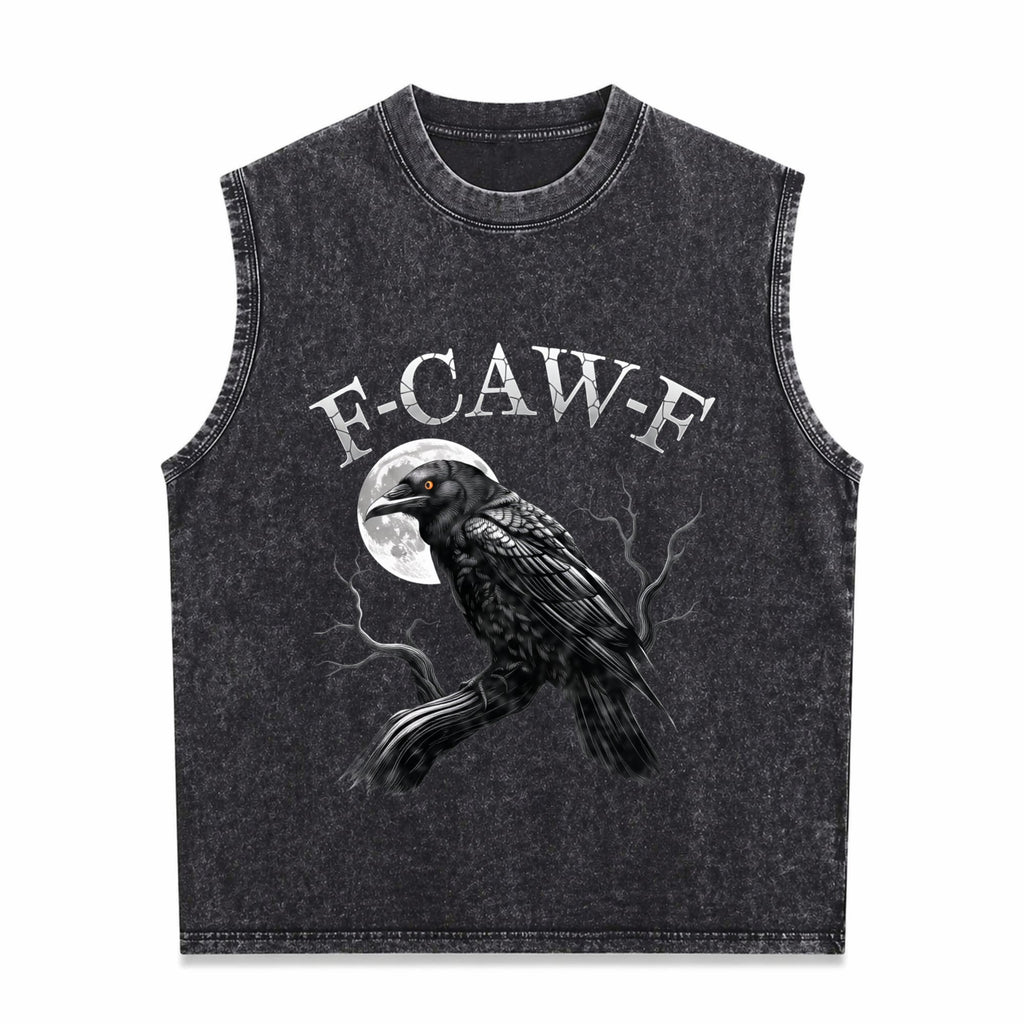 Black Crow Men's Washed Tank Top
